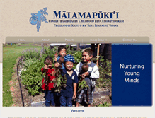 Tablet Screenshot of malamapokii.kalo.org