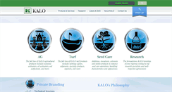 Desktop Screenshot of kalo.com